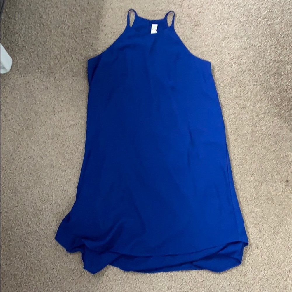 Blue dress
